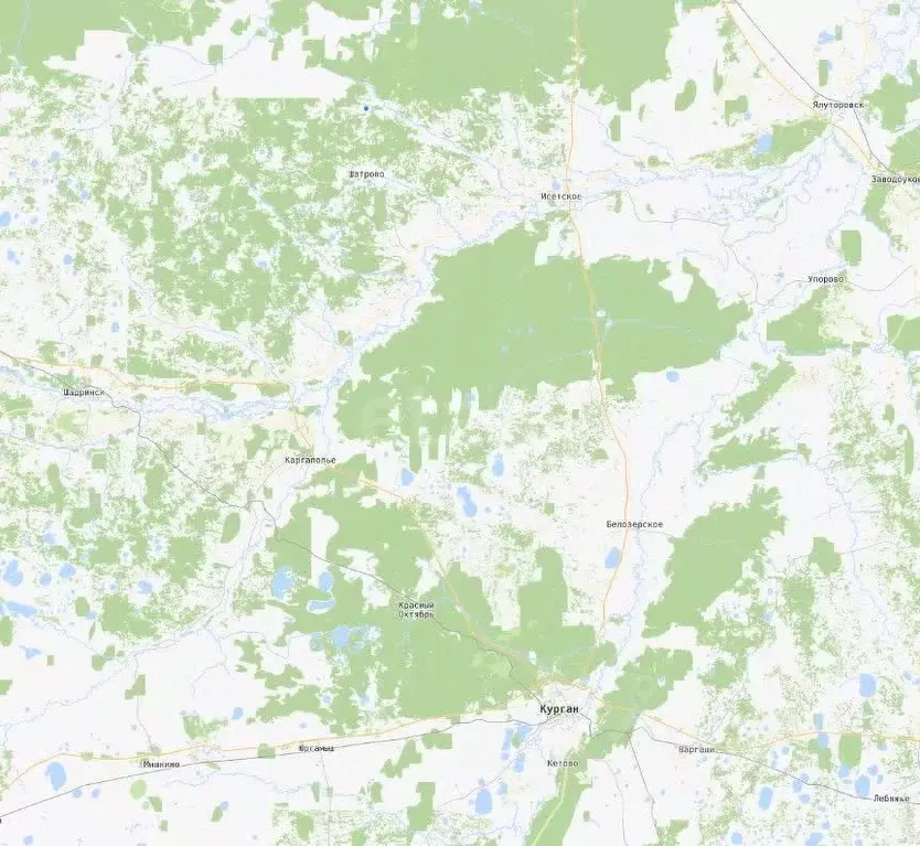 Участок в Курганская область, Шатровский муниципальный округ, д. ... - Фото 1