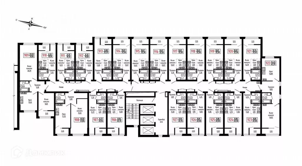 Продаётся 1-к квартира, 41.8 м - Фото 1