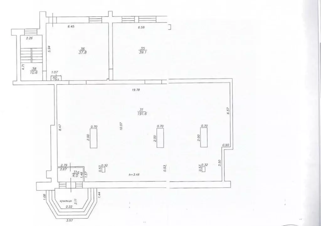 Торговая площадь в Татарстан, Казань ул. Татарстан, 7 (378 м) - Фото 2