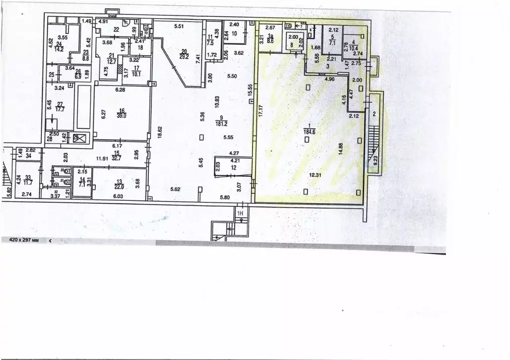 Торговая площадь в Москва ул. Талалихина, 3С2 (224 м) - Фото 2