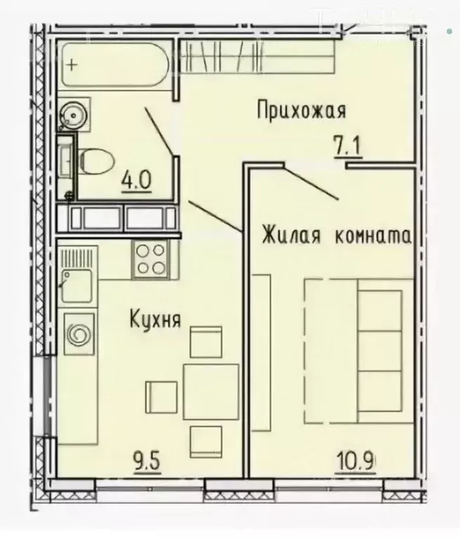 Ул побочинская пенза карта