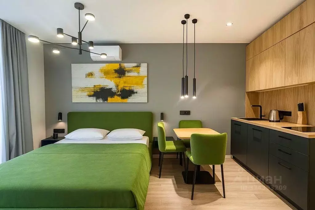 Студия Крым, Алушта ул. Западная, 4к2 (31.0 м) - Фото 1