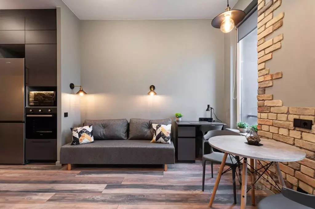 Студия Москва Шелепихинская наб., 34к5 (30.0 м) - Фото 1