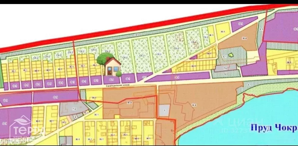 Участок в Крым, Саки пл. Революции (5.55 сот.) - Фото 2