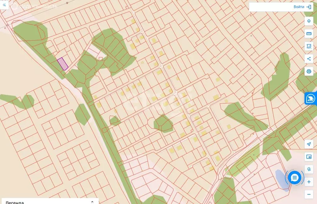 Участок в село Ленинское, микрорайон Олимп (5.75 м) - Фото 1