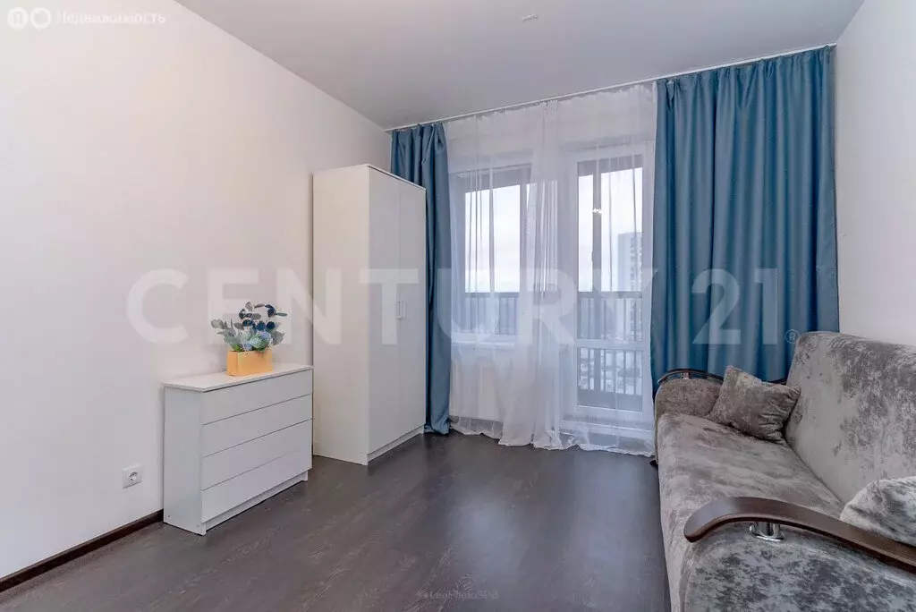 Квартира-студия: Санкт-Петербург, Верхне-Каменская улица, 11к1 (24.81 ... - Фото 1