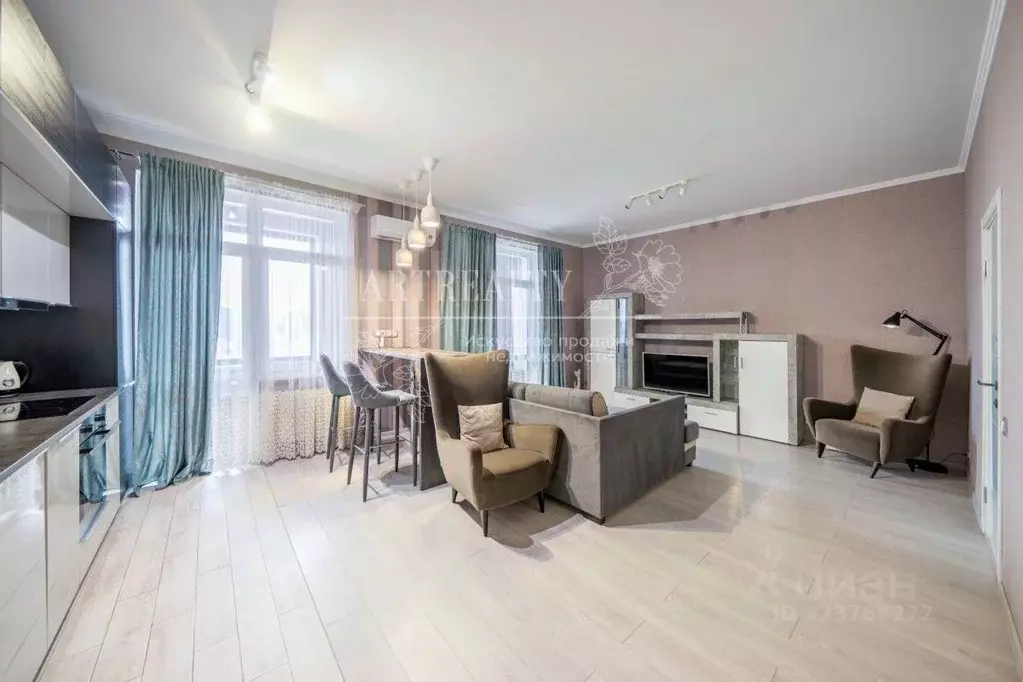 1-к кв. Москва ул. Берзарина, 28Ак1 (44.0 м) - Фото 2