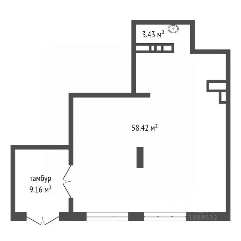 Помещение свободного назначения в Красноярский край, Красноярск ... - Фото 2