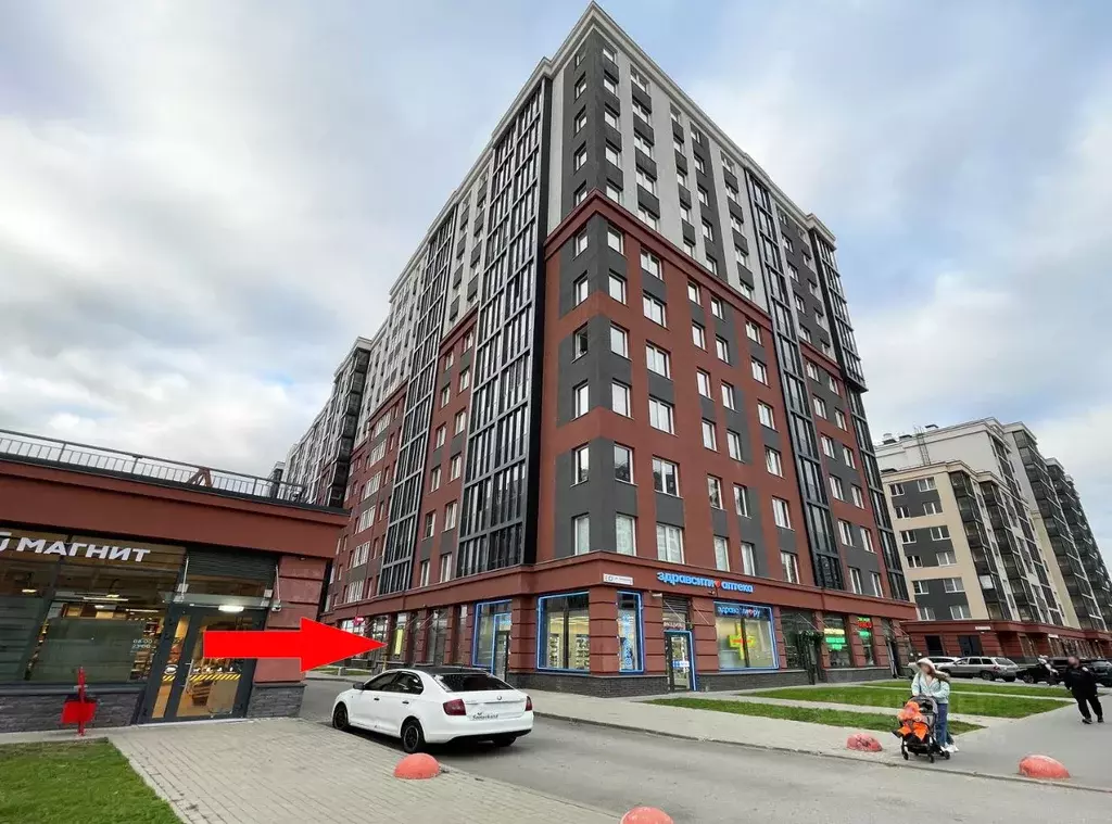 Помещение свободного назначения в Ленинградская область, Мурино ... - Фото 1