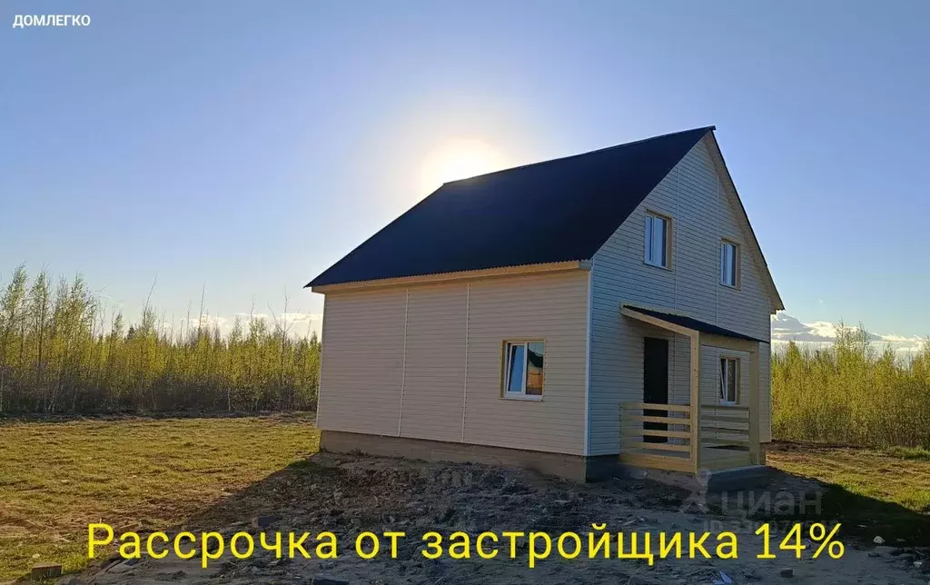 Дом в Ленинградская область, Тосненский район, Красный Бор городской ... - Фото 1