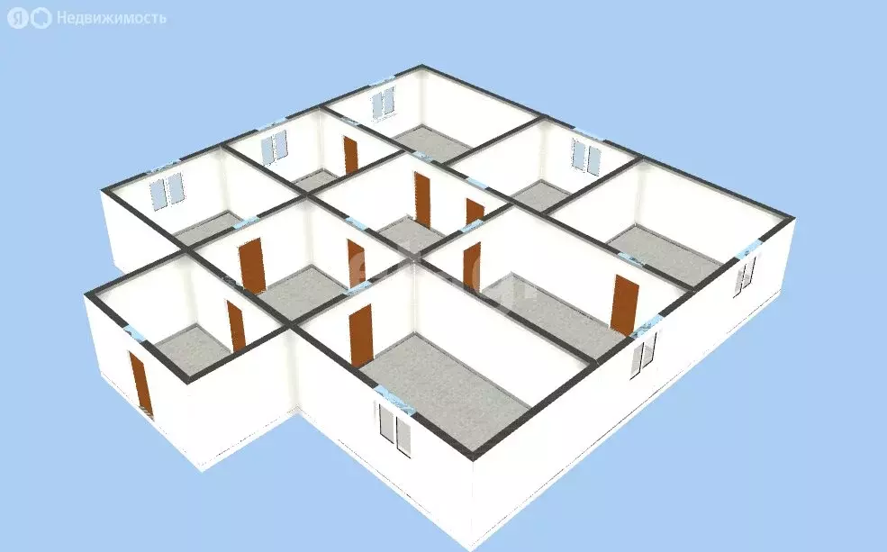 Дом в село Никаноровка, Молодёжная улица (52.4 м) - Фото 2