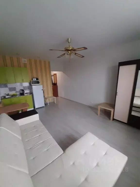 Студия Новосибирская область, Новосибирск ул. Ошанина, 1 (24.88 м) - Фото 2