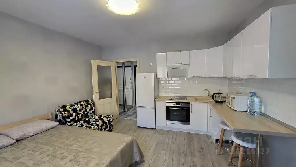 Студия Московская область, Домодедово Южный мкр, ул. Курыжова, 32 ... - Фото 2