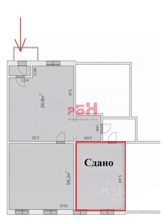 Помещение свободного назначения в Тюменская область, Тюмень ул. Карла ... - Фото 2