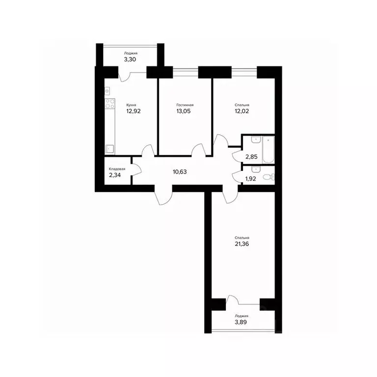 3-к кв. Ярославская область, Ярославль пос. Норское, Норские ... - Фото 1