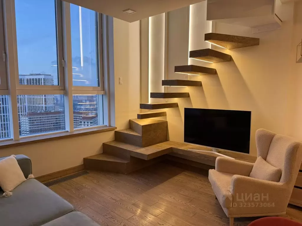 Студия Москва Шелепихинская наб., 34к1зд5 (45.0 м) - Фото 2