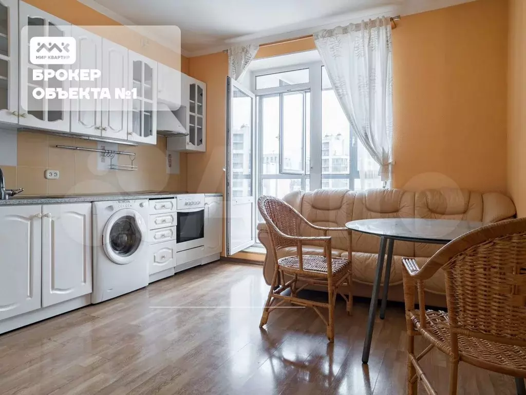 1-к. квартира, 42,6 м, 13/23 эт. - Фото 0