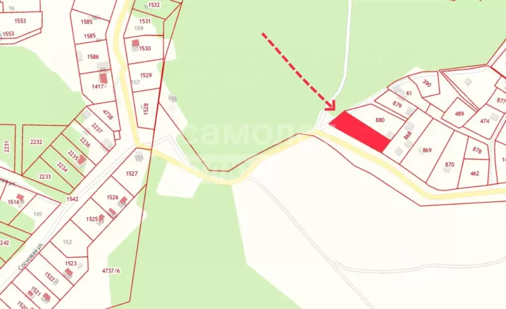 Участок в Томская область, Томский район, Наука СТ  (8.8 сот.) - Фото 2