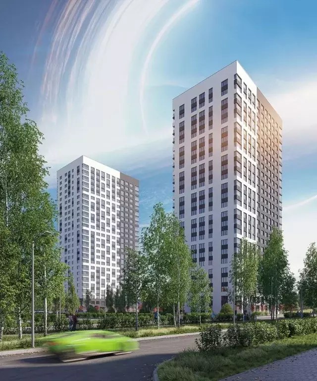 2-к кв. Рязанская область, Рязань Шереметьевская ул., 12к4 (59.21 м) - Фото 1