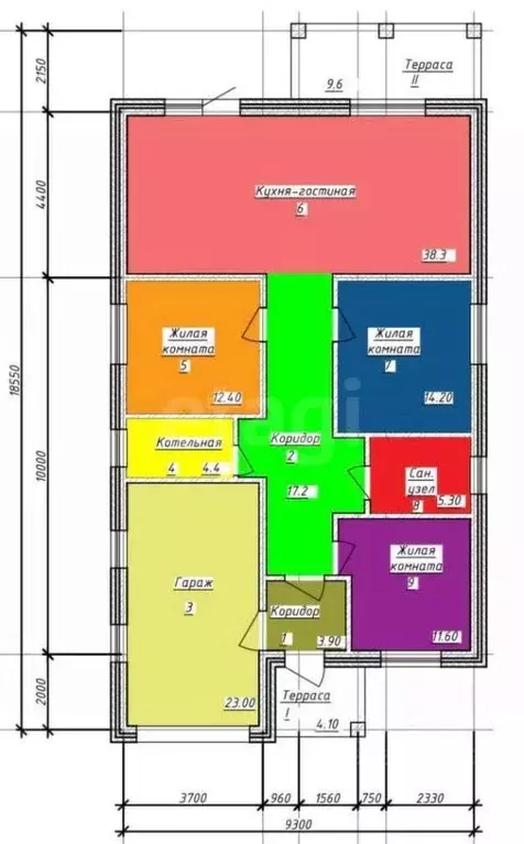 Дом в Оренбургская область, Оренбургский район, с. Благословенка, ... - Фото 2