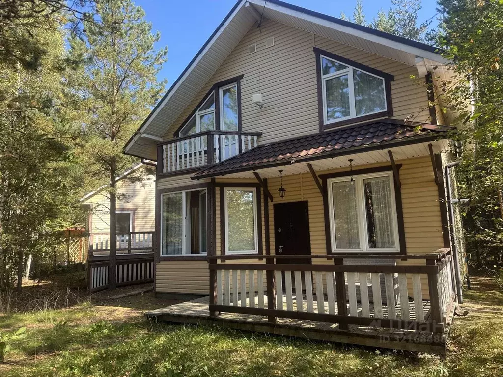 Дом в Ленинградская область, Выборгский район, Полянское с/пос, пос. ... - Фото 0