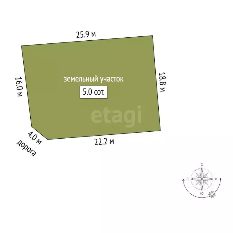 Участок в Ростовская область, Мясниковский район, Краснокрымское ... - Фото 2