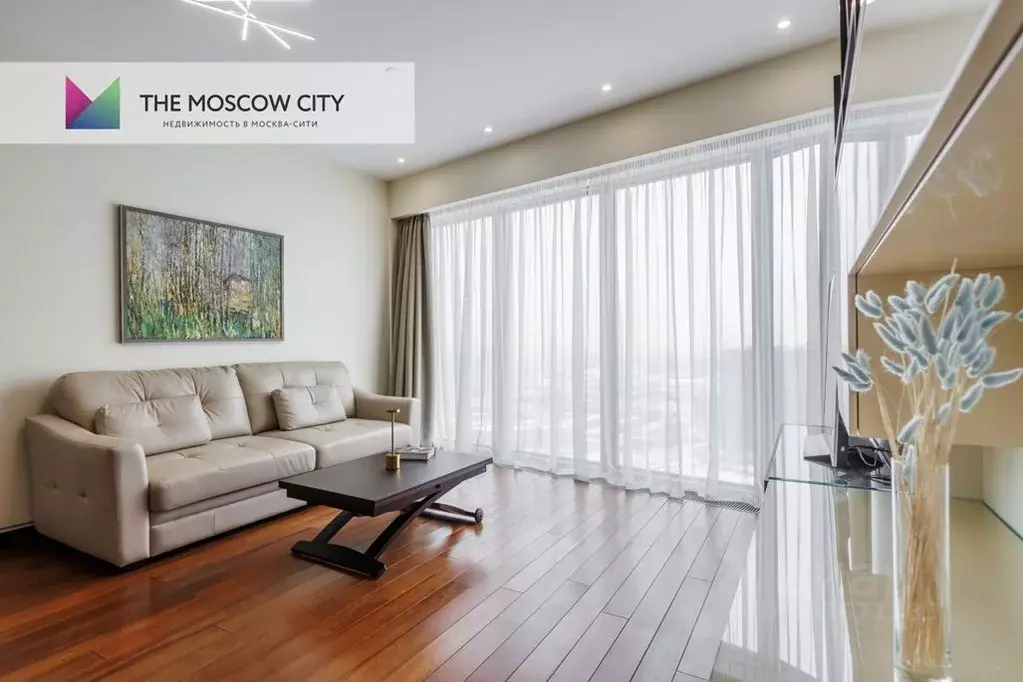 2-к кв. Москва 1-й Красногвардейский проезд, 21с2 (90.0 м) - Фото 1