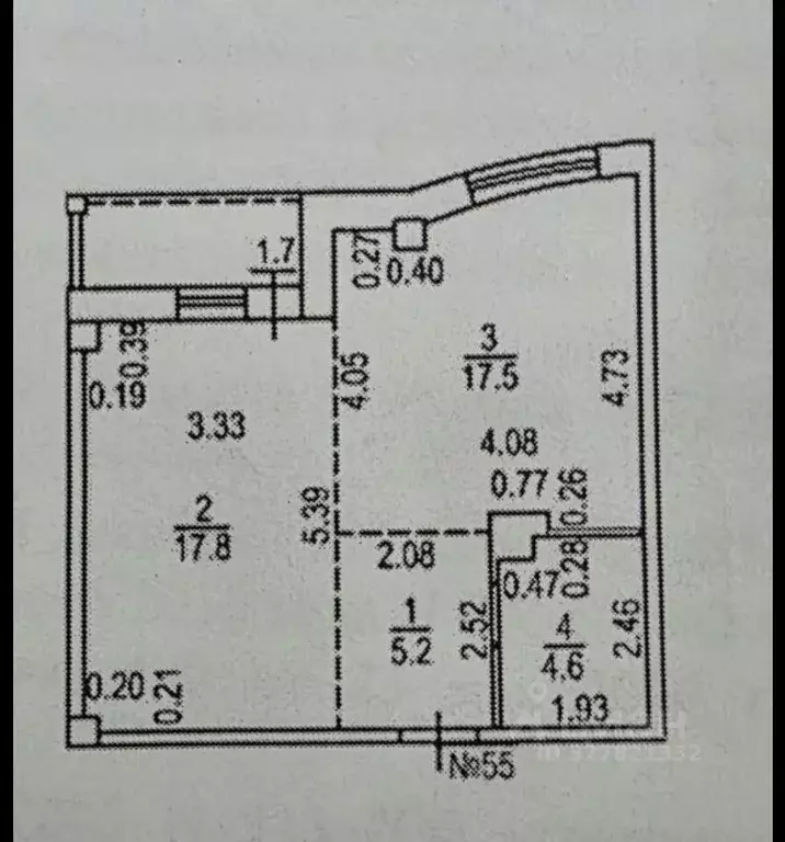 1-к кв. Кировская область, Киров ул. Сурикова, 14а (45.0 м) - Фото 1