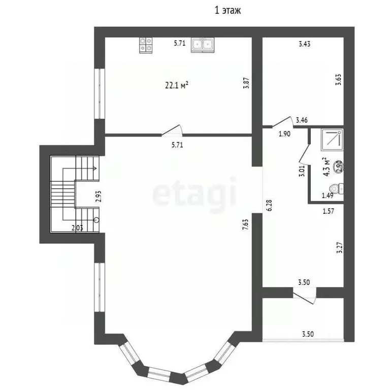 Дом в Севастополь ИЖЗ Ахтиар ТСН, ул. Марии Поливановой, 11 (239 м) - Фото 2