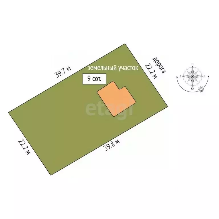 Участок в Пермский край, Пермский муниципальный округ, пос. Протасы, ... - Фото 1