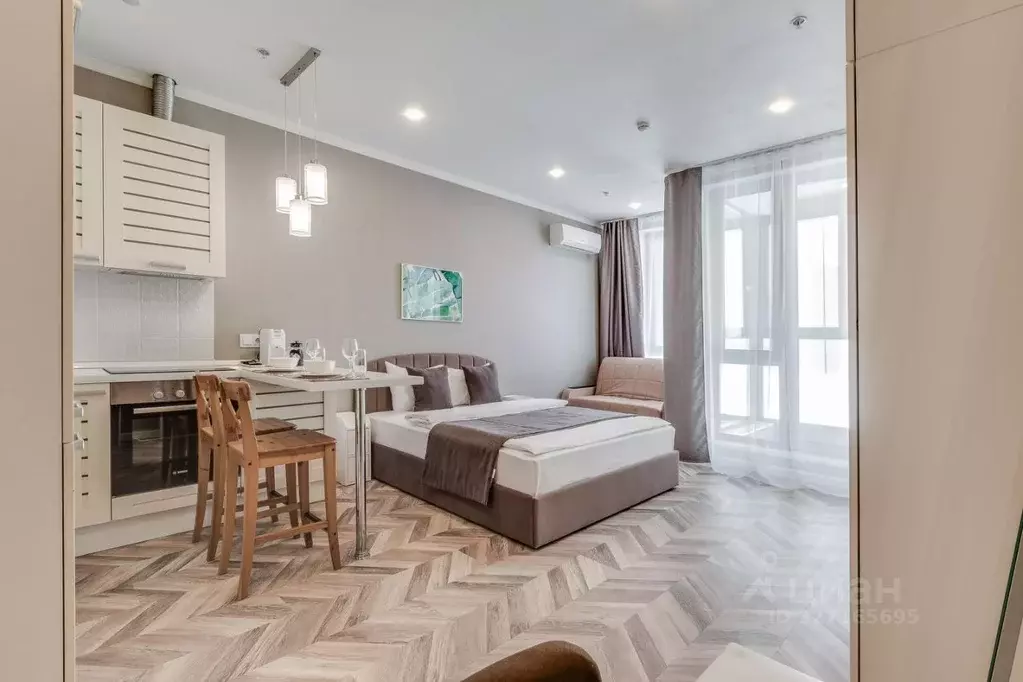 Студия Москва Ходынский бул., 2 (33.0 м) - Фото 1