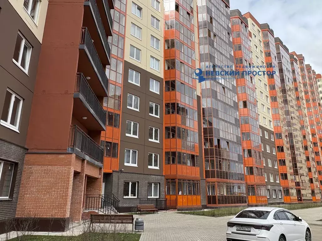 1-к кв. Ленинградская область, Мурино Всеволожский район, ул. Шоссе в ... - Фото 0