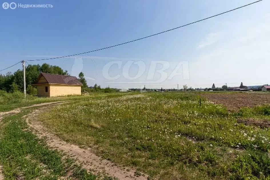 Участок в Тюменский район, село Мичурино (10 м) - Фото 1