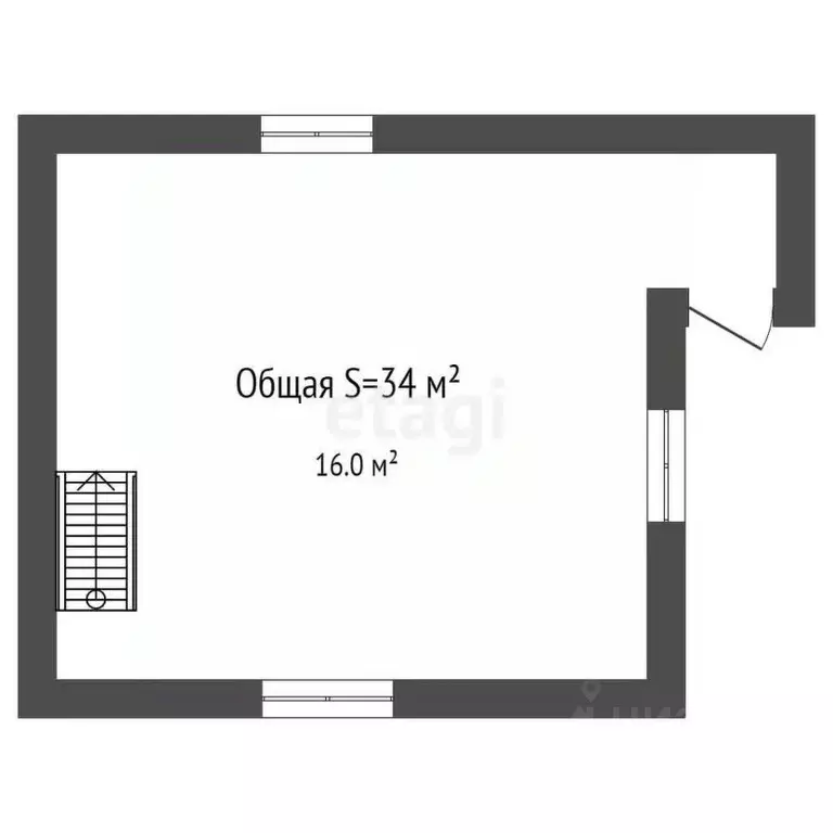 Дом в Брянская область, Брянск Ковшовка со, 8 (34 м) - Фото 2