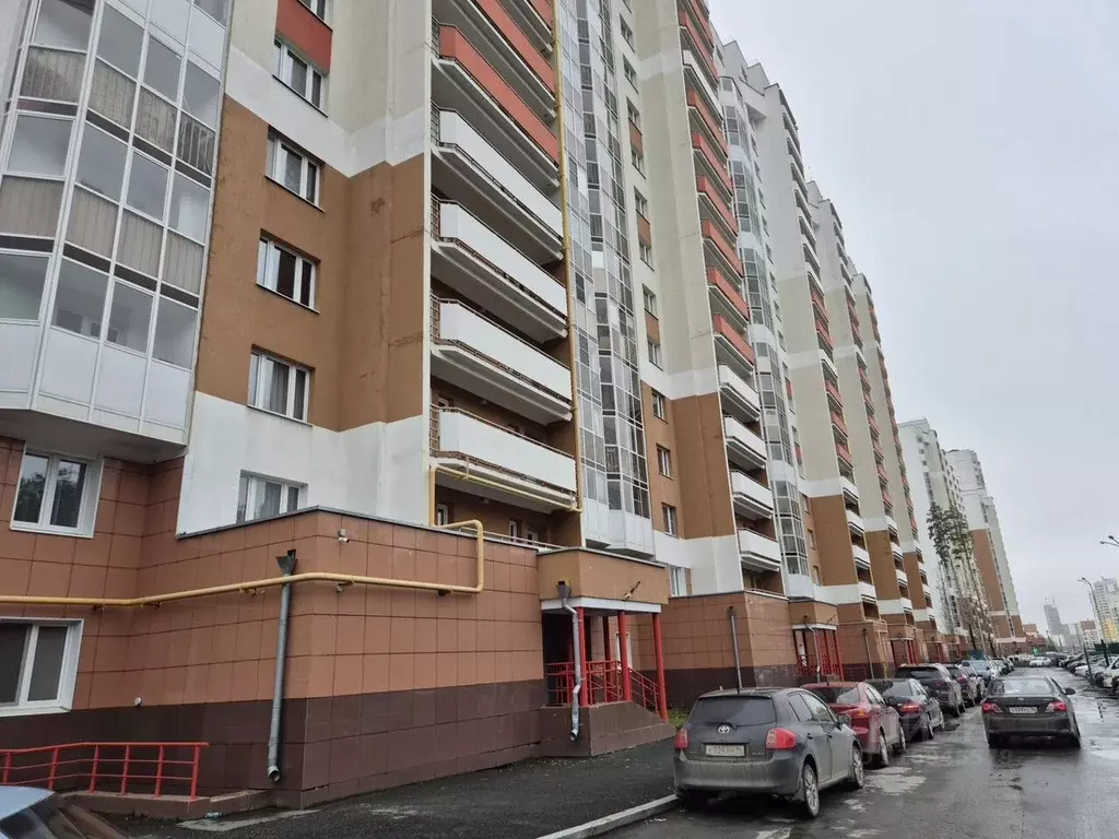 1-к кв. Свердловская область, Екатеринбург ул. Анатолия Мехренцева, 5 ... - Фото 1