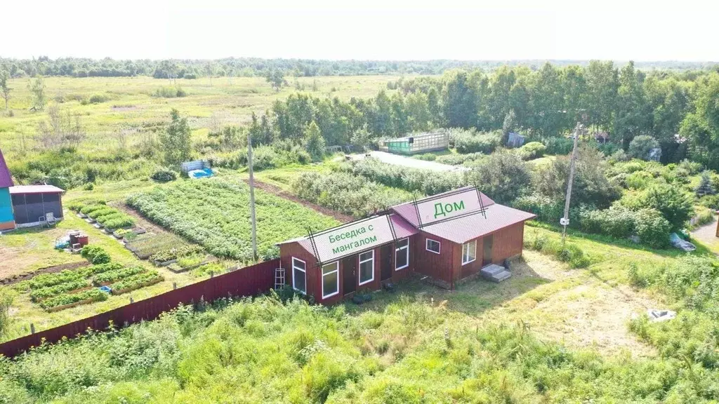 Дом в Камчатский край, Елизовский район, Парус СНТ  (46 м) - Фото 1