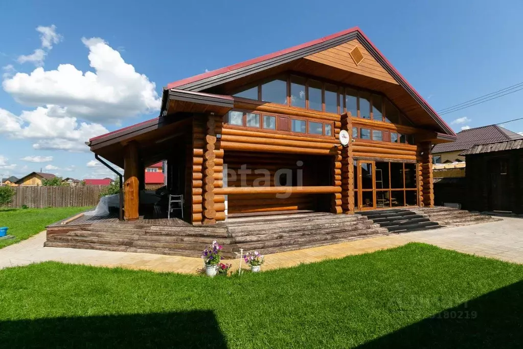 Дом в Тюменская область, Тюменский муниципальный округ, с. Луговое ул. ... - Фото 0