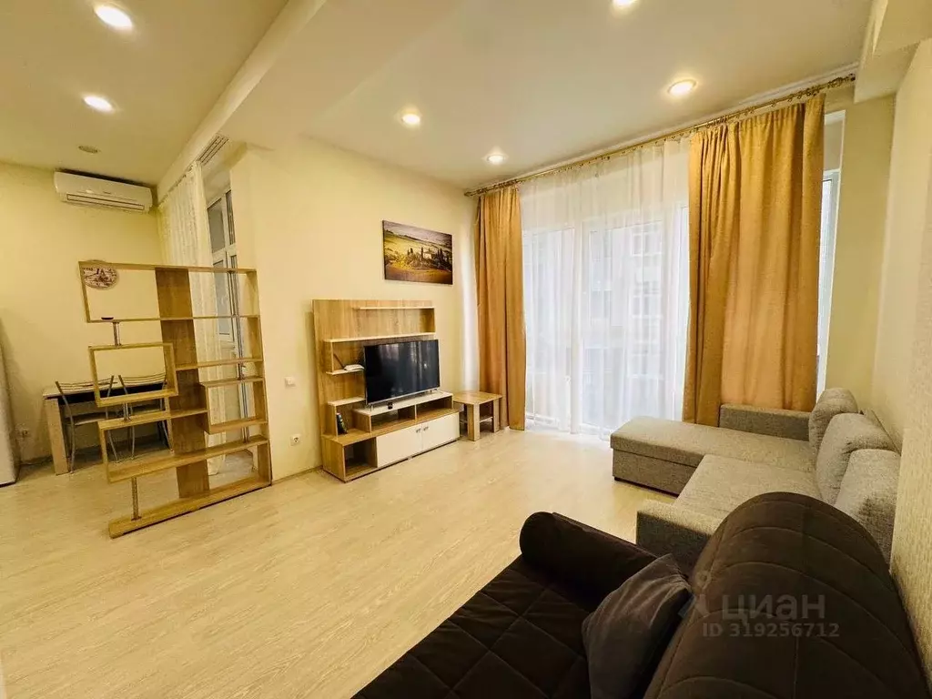 Студия Краснодарский край, Сочи Мамайка мкр, ул. Крымская, 89 (30.0 м) - Фото 1