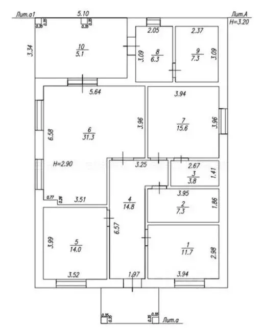 Дом в Татарстан, Казань ул. Зеленая Роща (136 м) - Фото 2