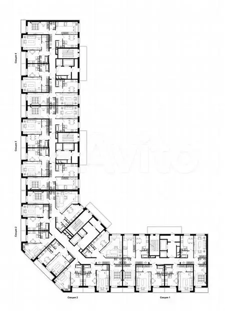 2-к. квартира, 60,2м, 4/10эт. - Фото 1