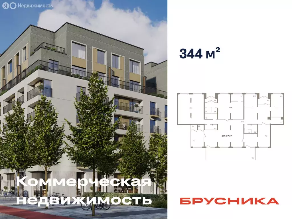 Помещение свободного назначения (344.7 м) - Фото 1