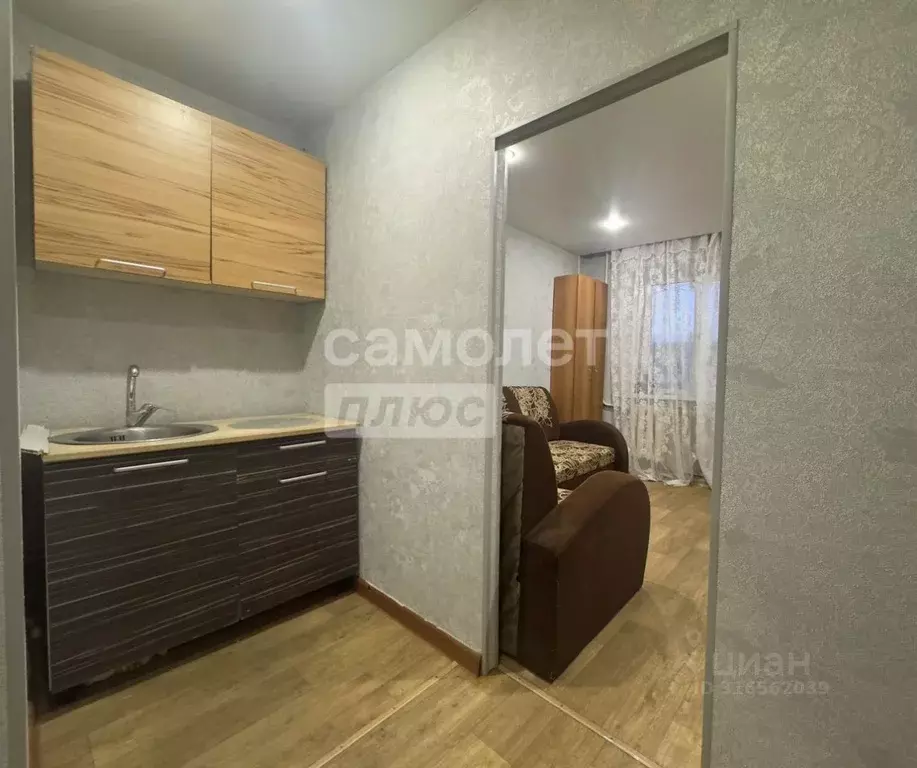 1-к кв. Иркутская область, Иркутск ул. Помяловского, 1б (18.0 м) - Фото 2