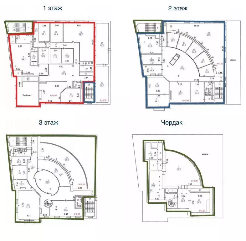 Офис в Москва Большая Никитская ул., 17С2 (2125 м) - Фото 0