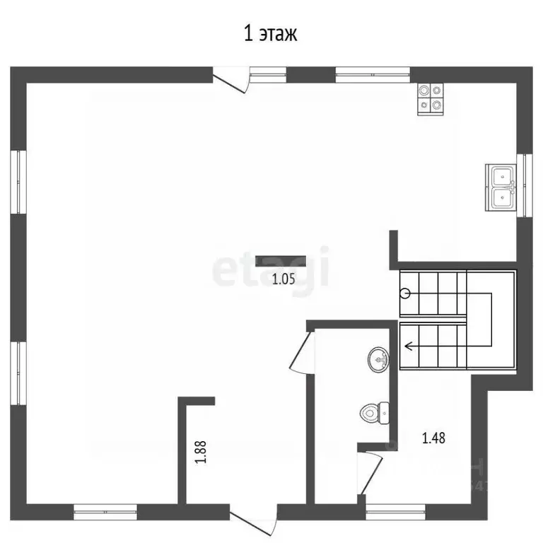 Дом в Крым, Симферопольский район, Трудовское с/пос, Династия кп ул. ... - Фото 2