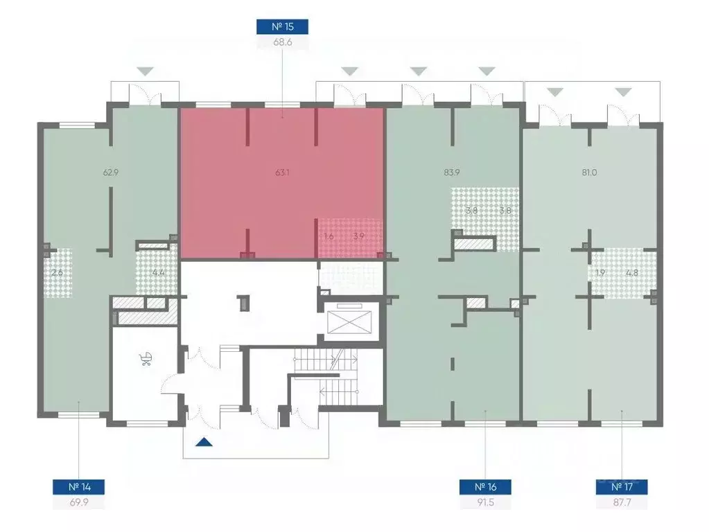 Помещение свободного назначения в Санкт-Петербург пос. Шушары, Пулково ... - Фото 2