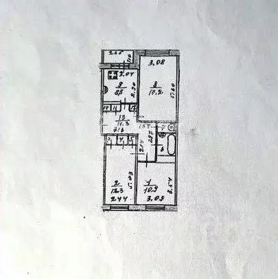 3-к кв. Марий Эл, Йошкар-Ола ул. Баумана, 28 (67.0 м) - Фото 1