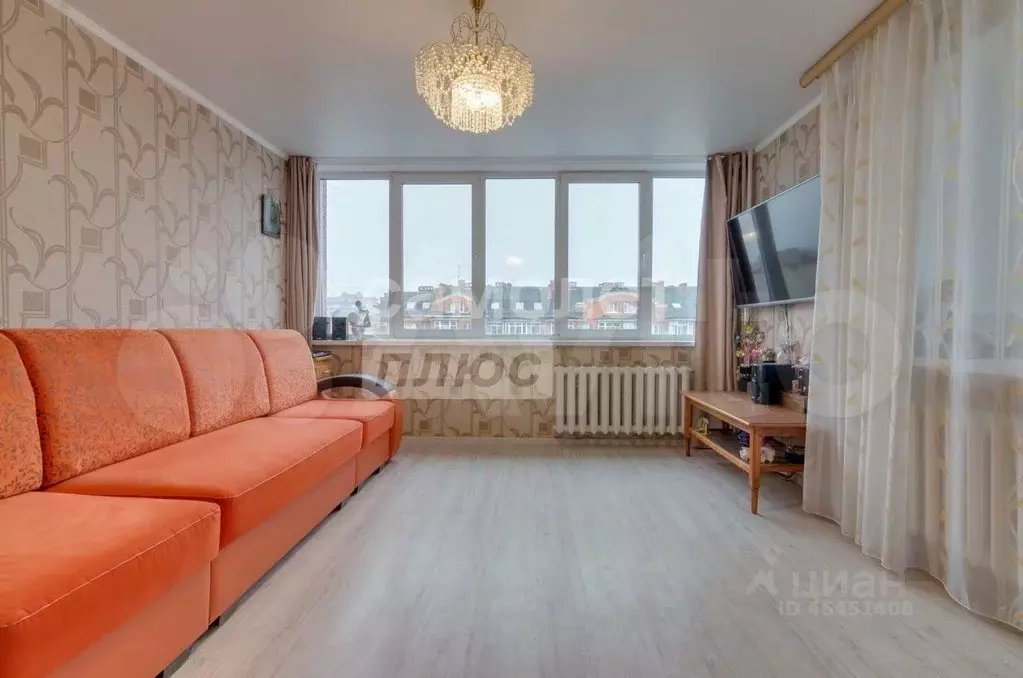2-к. квартира, 63,2 м, 6/10 эт. - Фото 1