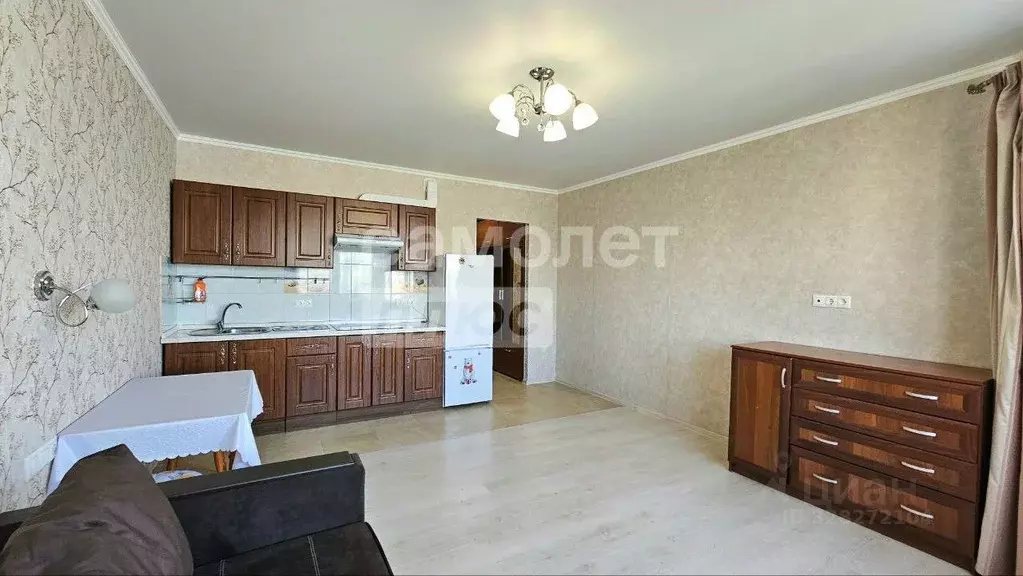 Студия Московская область, Домодедово Южный мкр, ул. ... - Фото 1