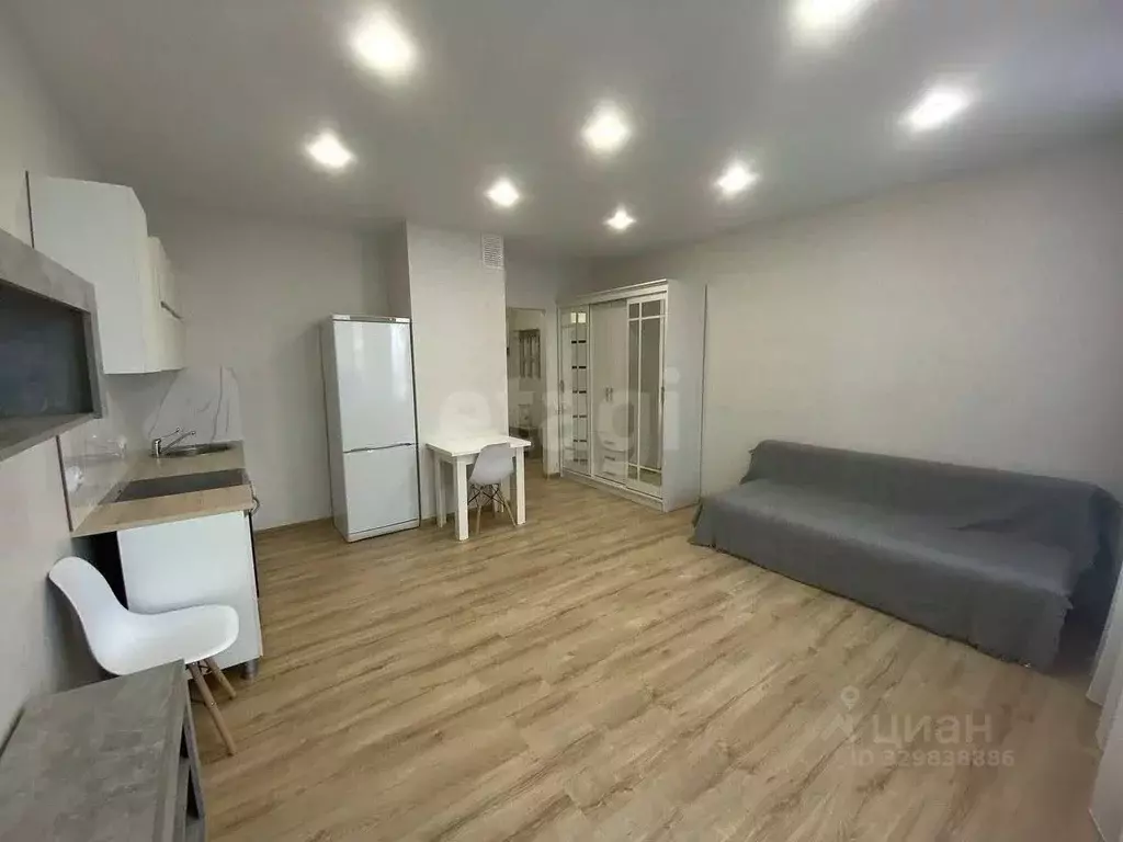 Студия Пермский край, Пермь ул. Космонавта Леонова, 41к2 (28.4 м) - Фото 2