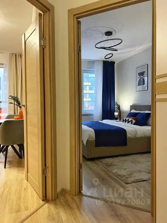 1-к кв. Санкт-Петербург пос. Шушары, просп. Старорусский, 13к1 (33.0 ... - Фото 2